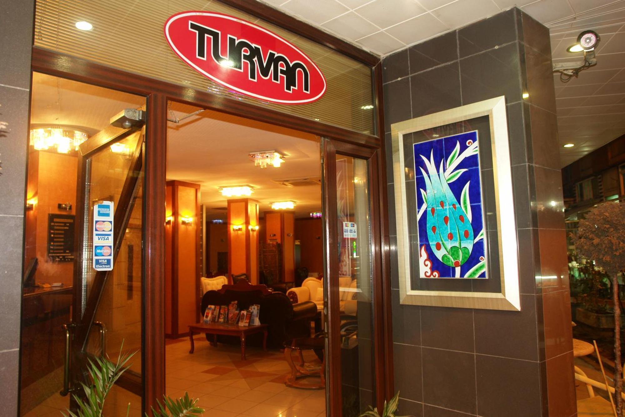 Turvan Hotel Istambul Interior foto
